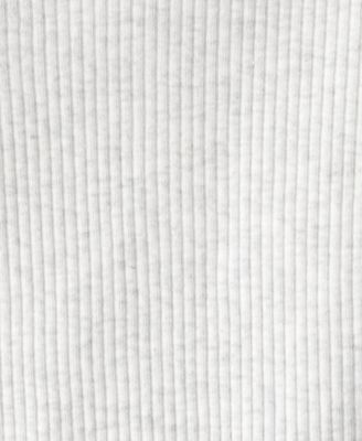 Baby Long-Sleeve Ribbed Bodysuits, 4 Pack