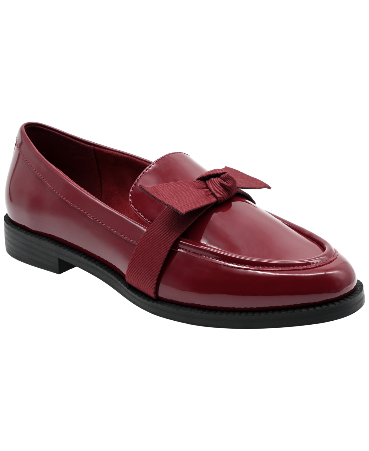 On 34th Women's Kasandra Bow Loafers, Created For Macy's In Red