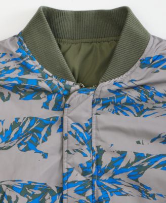 Men's Relaxed-Fit Reversible Bomber Jacket, Macy's Exclusive