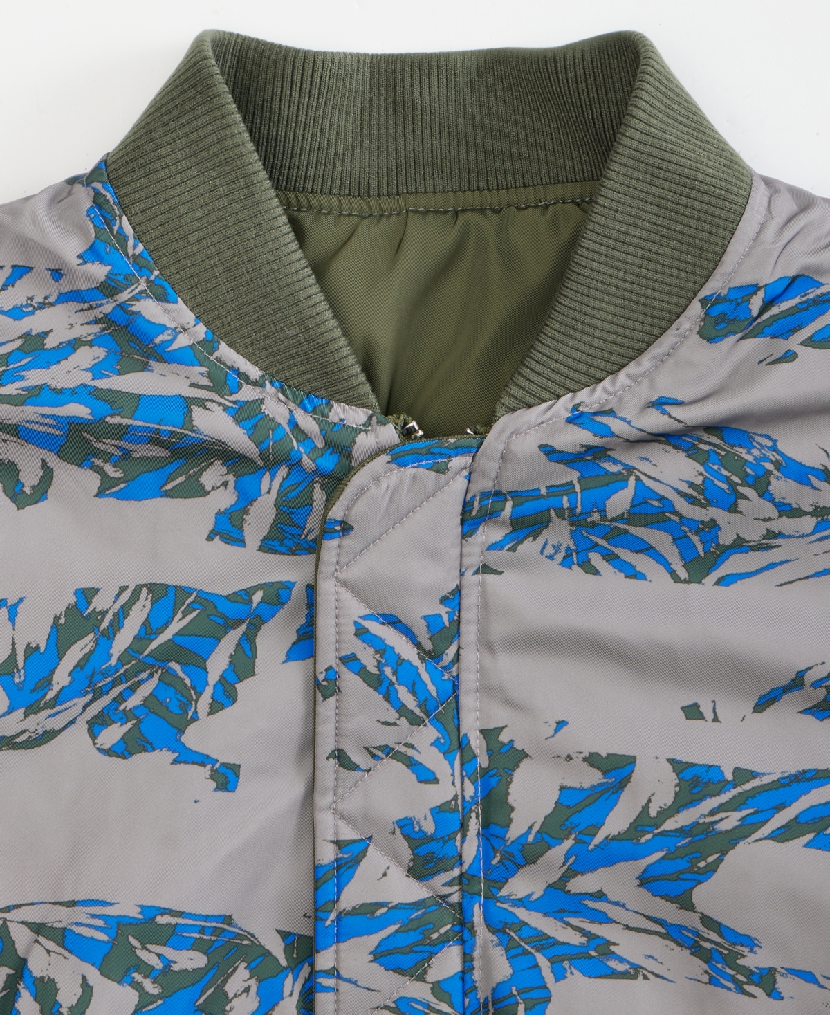 Mode Of One Men's Relaxed-fit Reversible Bomber Jacket, Macy's Exclusive In Green