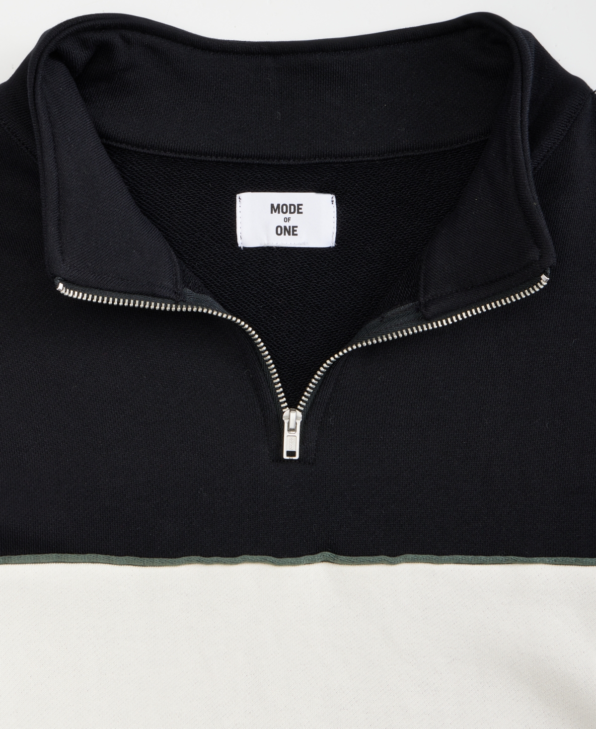 Mode Of One Men's Relaxed-fit Half-zip Sweatshirt, Macy's Exclusive In Multi
