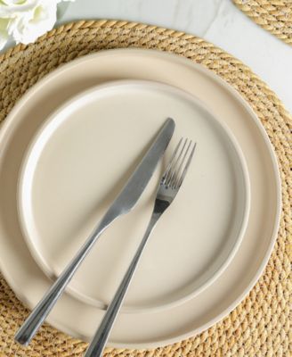 Amber 24 Pc. Dinnerware Set, Service for 8