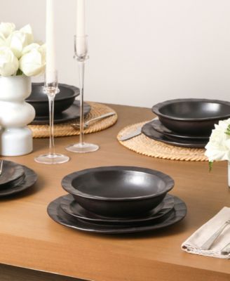 Oasis 12 Pc. Dinnerware Set, Service for 4