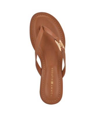 Women's Liande Logo Flat Thong Sandal