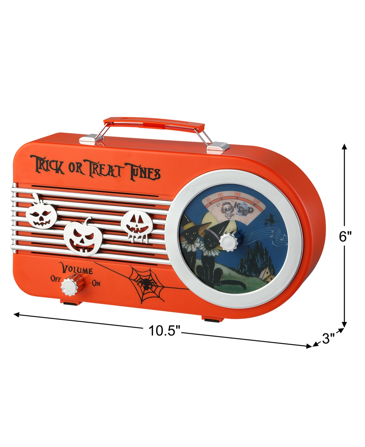 Mr. Halloween 10" Trick Or Treat Radio In Multi