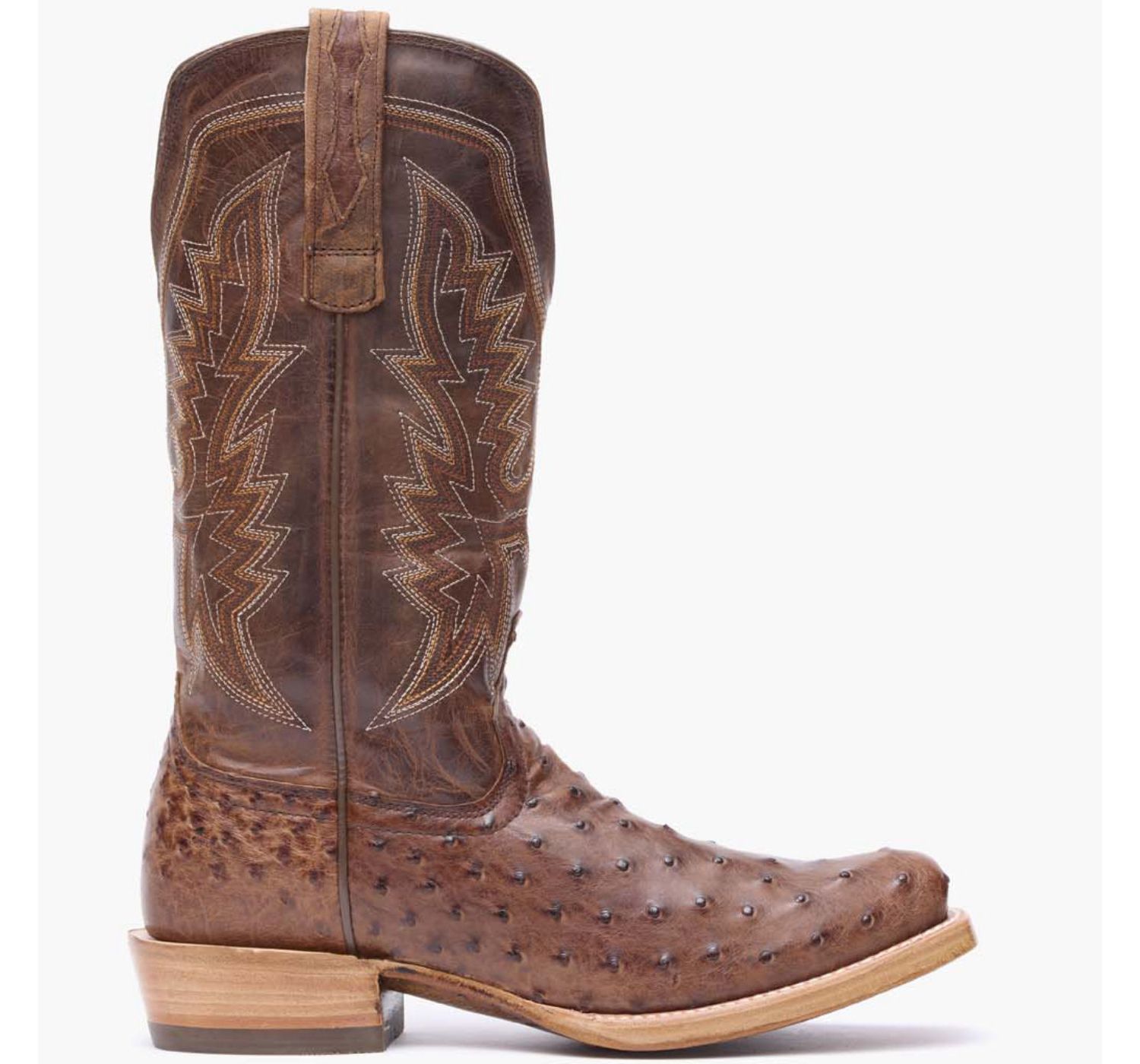 Men's PRCA Collection Full-Quill Ostrich Western Boot