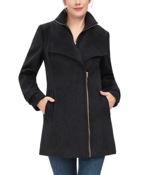Женские куртки kimi + kai Women's Kinsley Wool Blend Zip Front Walking Coat