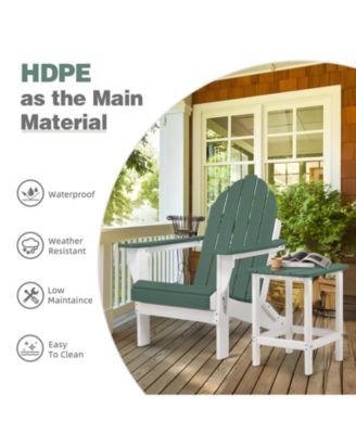 Outdoor Folding Adirondack Chair