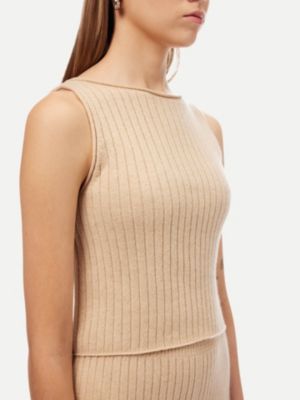 Women's Cashmere Crop Top