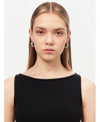 Women's Cashmere Crop Top