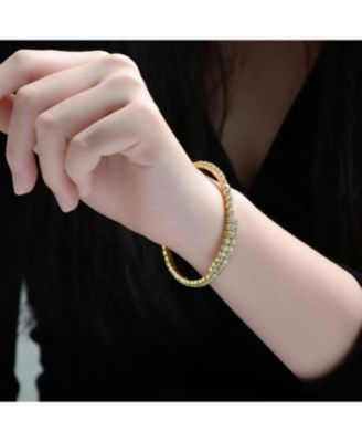 Colored Cubic Zirconia Tennis Bracelet