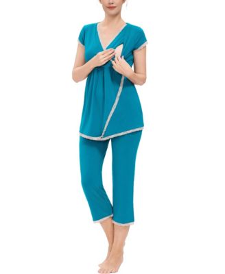 Maternity Cindy Nursing 2-Piece Pajamas Set