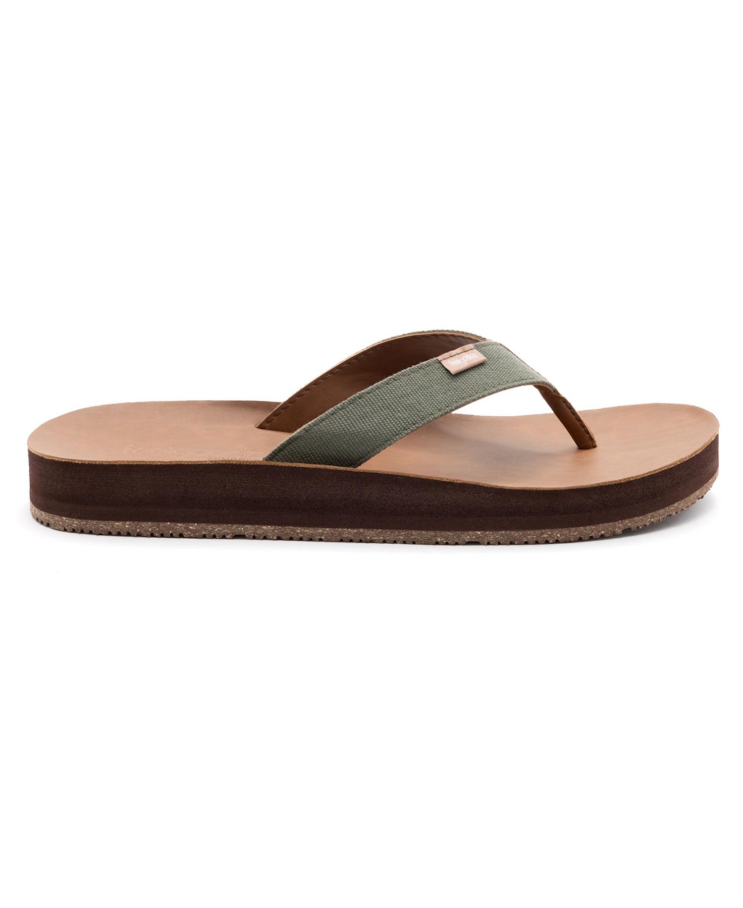 Men's Men s Zensole Kinderz Faux Leather Flip-Flop Thong Sandals