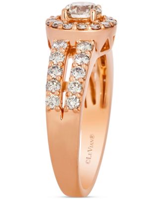 Nude Diamond Ring (1-1/4 ct. t.w.) in 14k Rose Gold