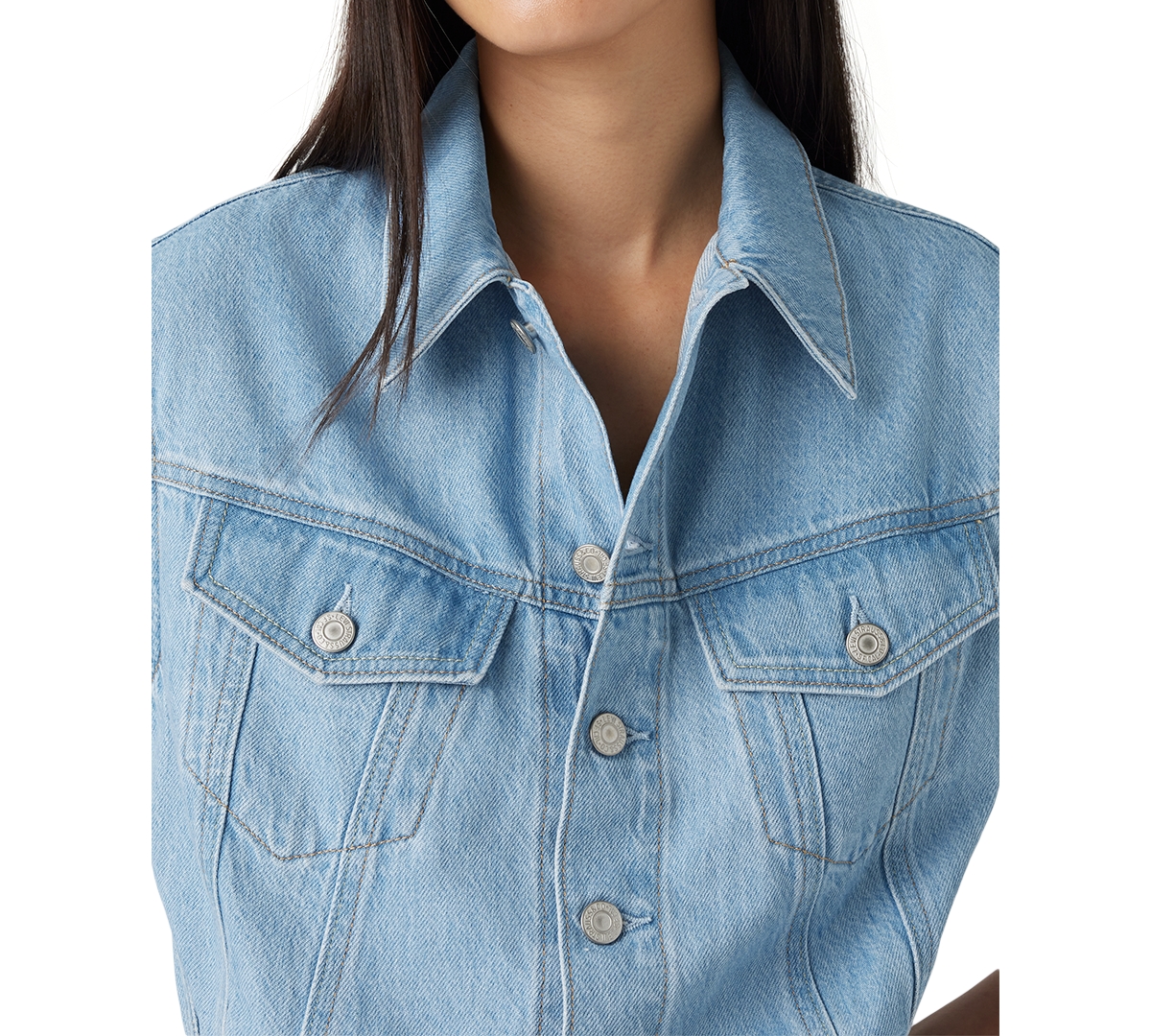 Levi's Women's Cotton Iconic Sleeveless Denim Dress