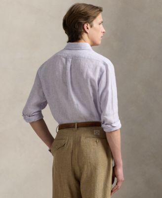 Men's Classic Fit Linen Shirt	