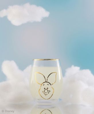 Pooh Spirits Hero Faces Stemless Drinking Glasses, Set of 4