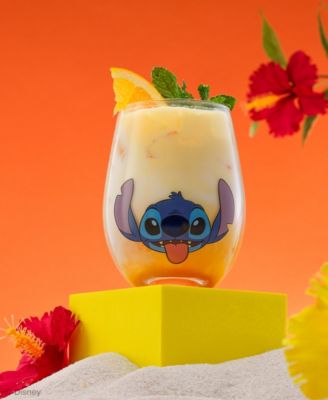 Lilo Stitch Silly Sips Stemless Drinking Glasses, Set of 4