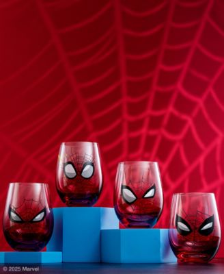 Spidey Sense Stemless Drinking Glasses, Set of 4