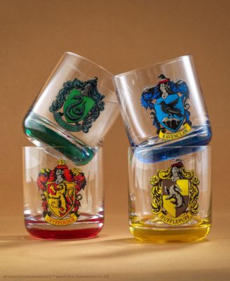 Harry Potter House Pride Short Drinking Glasses, Set of 4