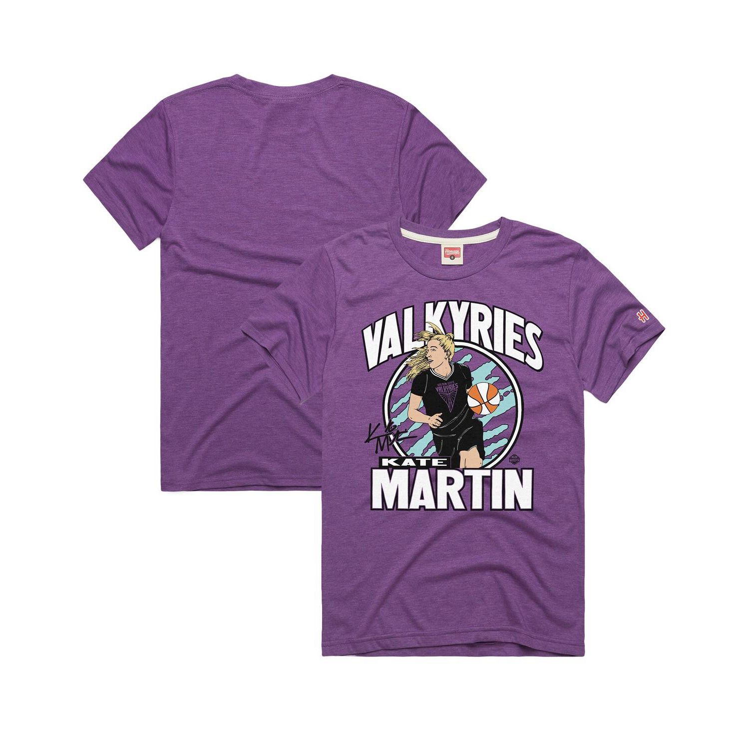 Men's and Women's Kate Martin Violet Golden State Valkyries Signature T-Shirt