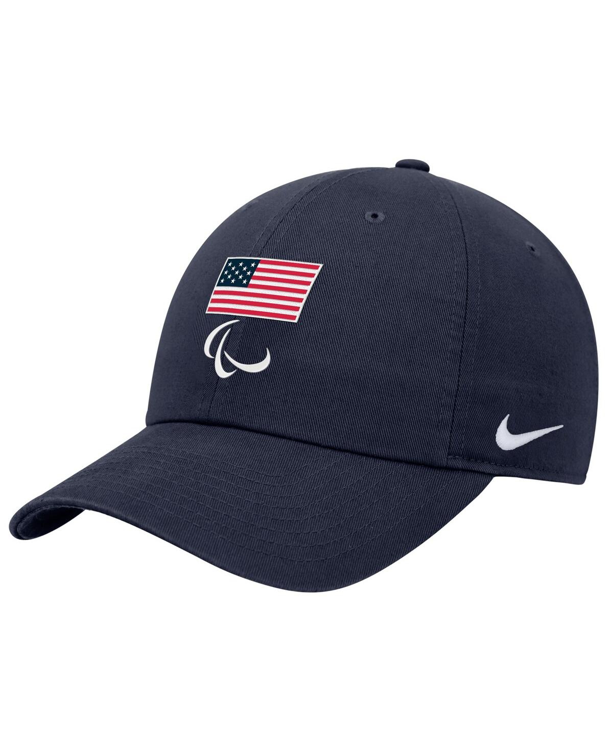 Nike Men's Navy U.s. Paralympics Club Adjustable Hat In Blue