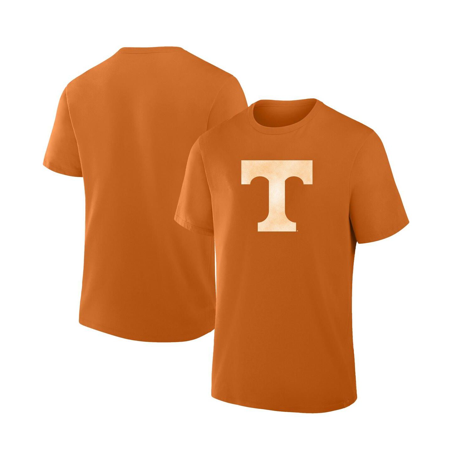 Мужская футболка Fanatics Tennessee Orange Tennessee Volunteers Big & Tall Distressed Logo — фото 1