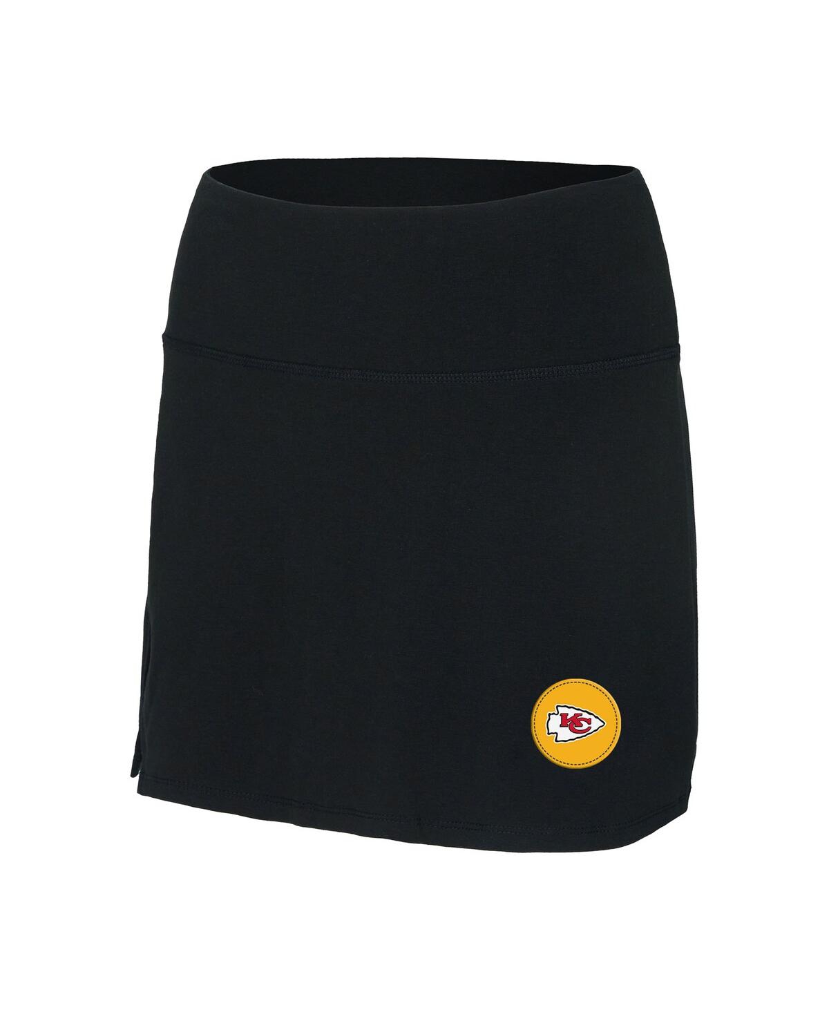 Women's Black Kansas City Chiefs Plus Size Sport Skort - Black