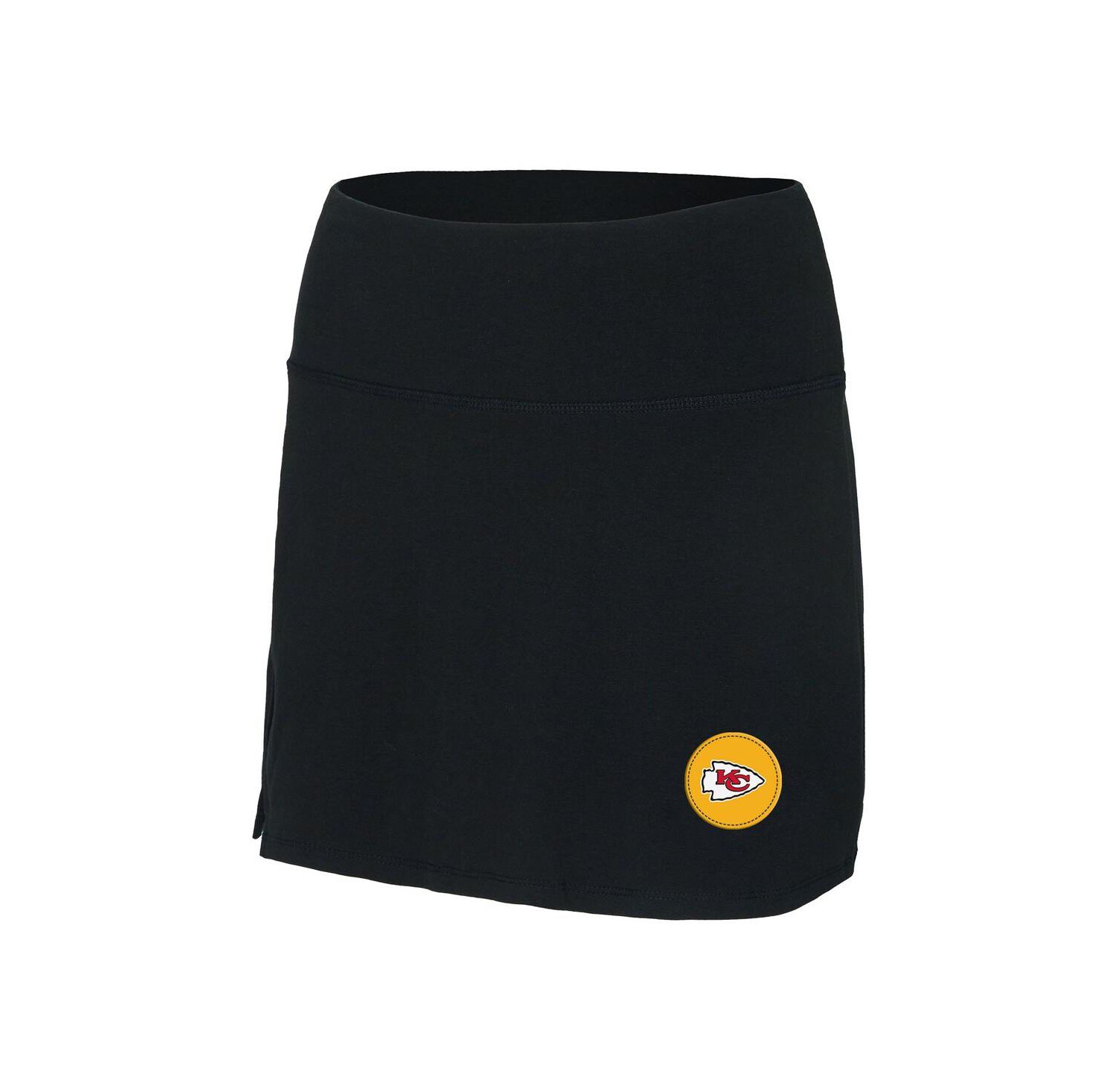 Women's Black Kansas City Chiefs Plus Size Sport Skort