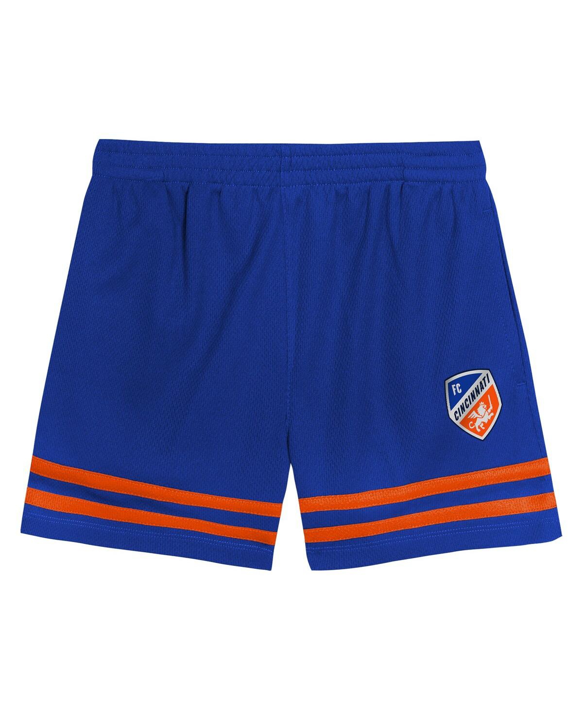 Outerstuff Toddler 2-piece Orange Fc Cincinnati Charming Dude Top And Short Set In Red