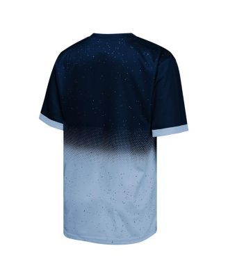 Big Boys and Girls Navy Sporting Kansas City Stalwart Defender T-Shirt