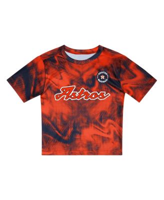 Toddler Orange/Navy 2-Piece Houston Astros Pinch Hitter Infielder T-Shirt and Shorts Set