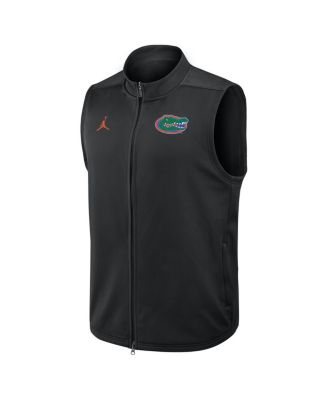 Men's Black Florida Gators Primetime Victory Performance Full-Zip Vest