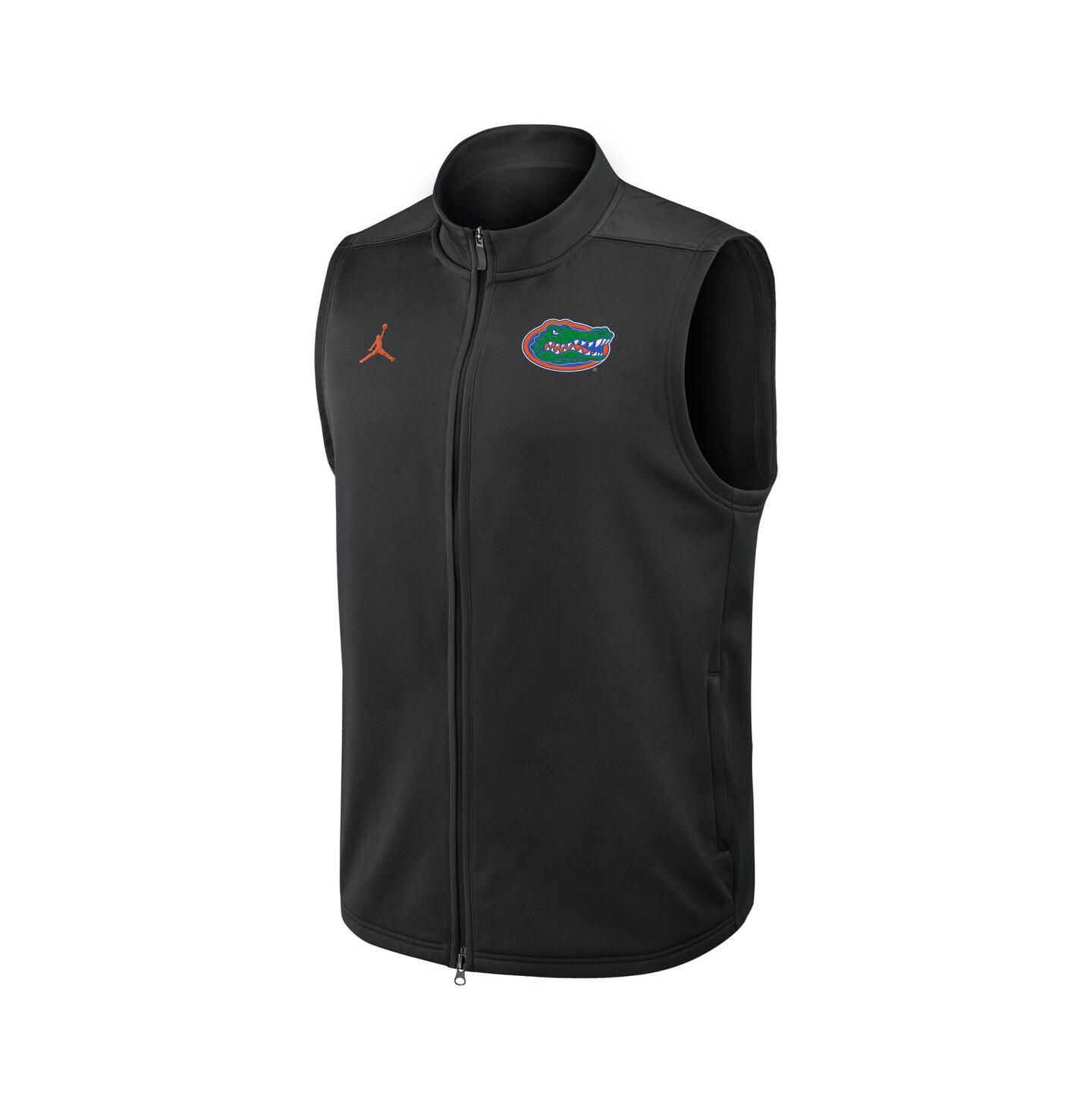 Мужской жилет Jordan Florida Gators Primetime Victory Performance на молнии, Black — фото 2
