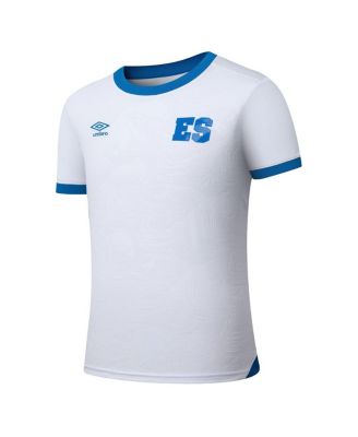Big Boys and Girls White El Salvador National Team 2025 Away Replica Jersey