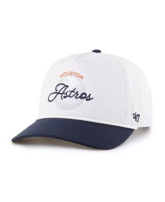 Men's White/Navy Houston Astros Gimmie Golf Hitch Rope Adjustable Hat