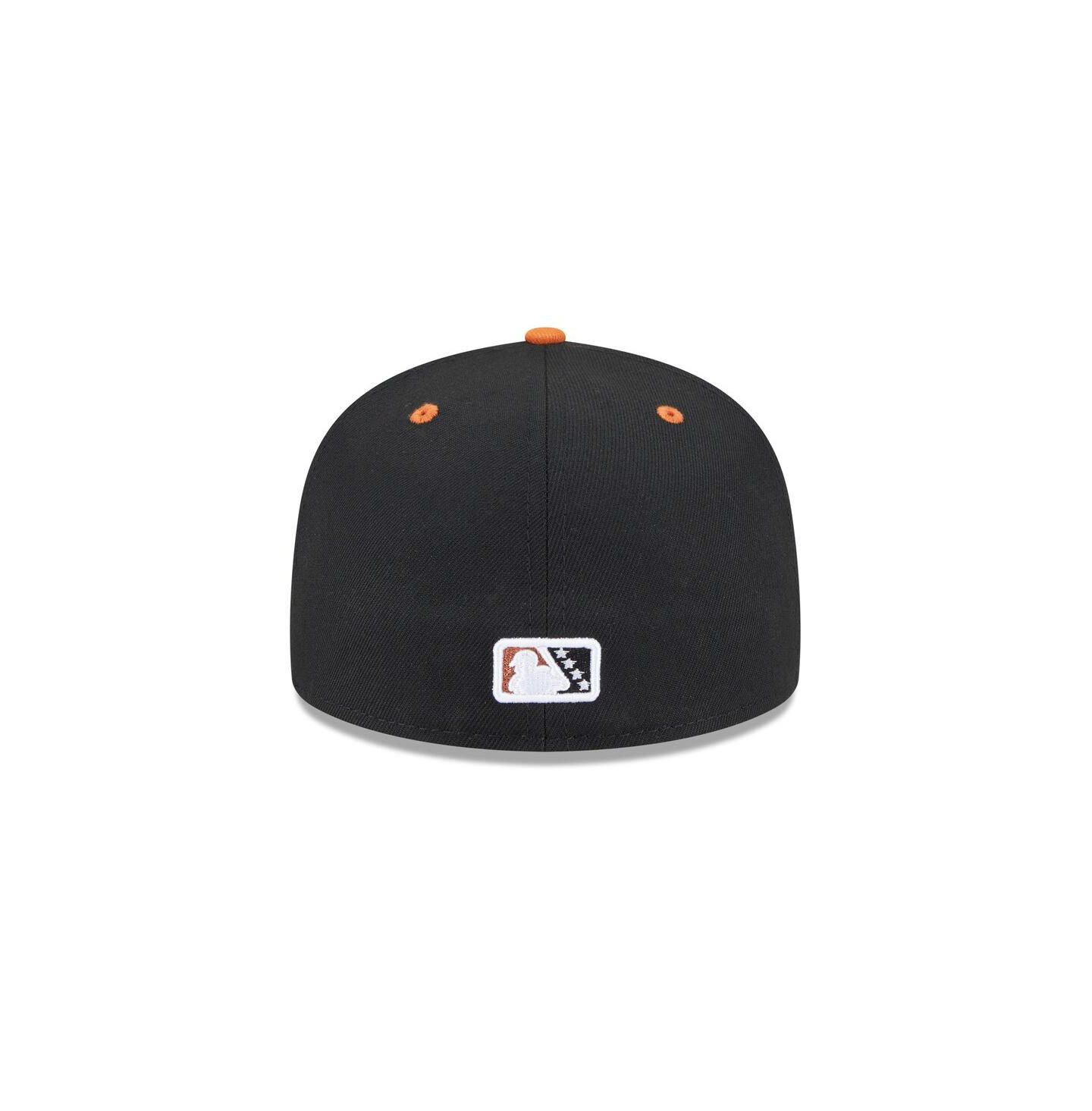 Мужская бейсболка New Era Winston-Salem Dash Theme Nights 59FIFTY, Black — фото 4