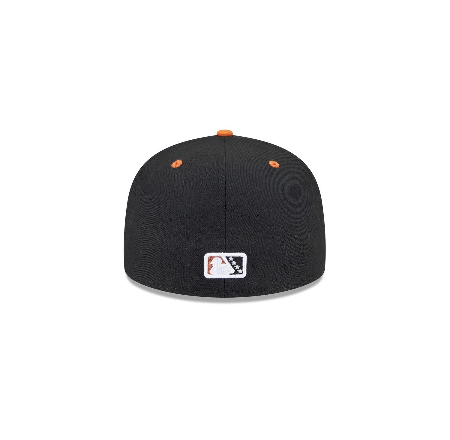Men's Black Winston-Salem Dash Theme Nights 59FIFTY Fitted Hat