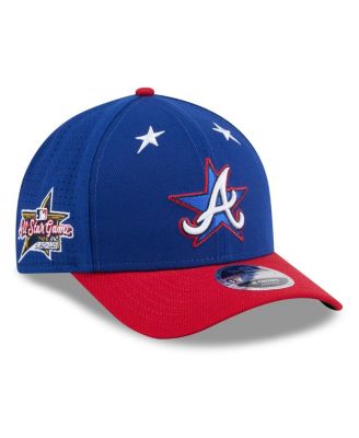 New Era - Men's Blue/Red Atlanta Braves 2025 MLB All-Star Game Workout 9FORTY M-Crown Adjustable Hat