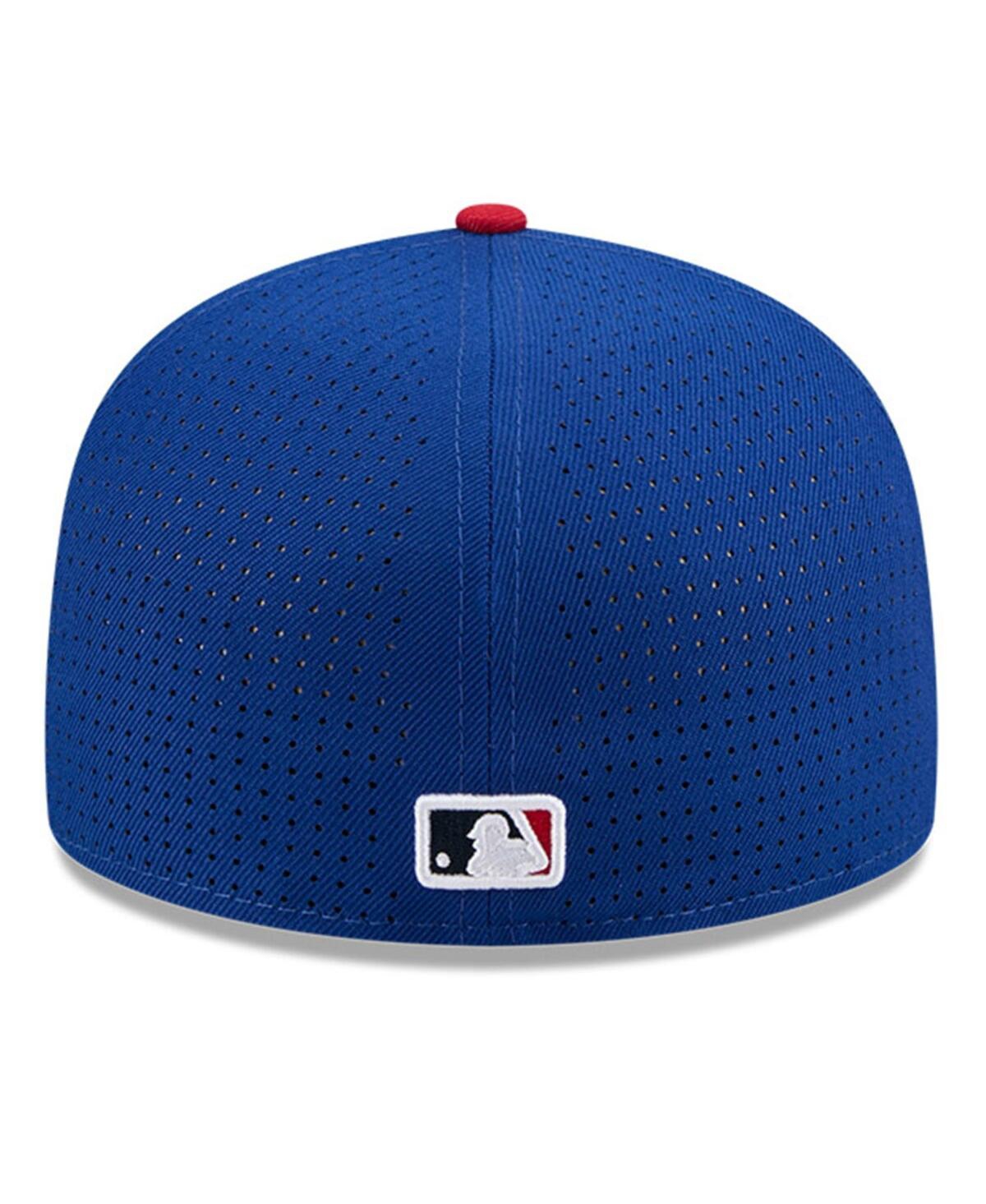 New Era Men's Blue/red Atlanta Braves 2025 Mlb All-star Game Workout Side Patch 59fifty Fitted Hat In Multi