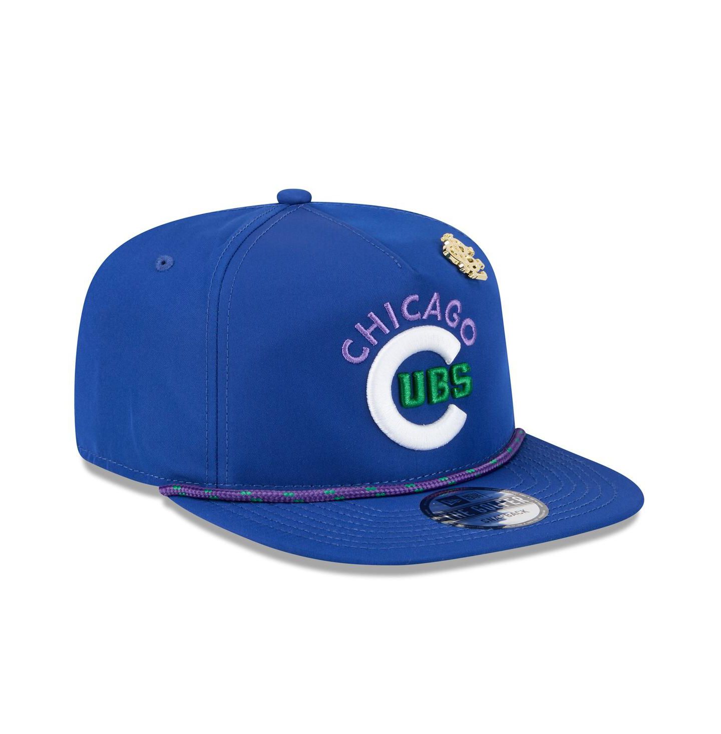 Мужская кепка New Era Royal Chicago Cubs 2025 Big League Chew Golfer Snapback Hat — фото 3