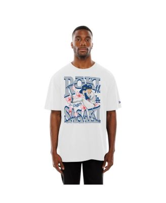 Men's Roki Sasaki White Los Angeles Dodgers Player T-Shirt