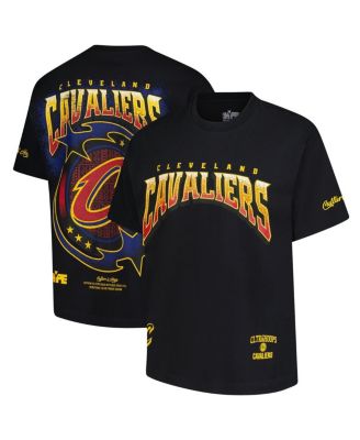 Two Hype - Men's Black Cleveland Cavaliers Drip Dime Collection Premium T-Shirt