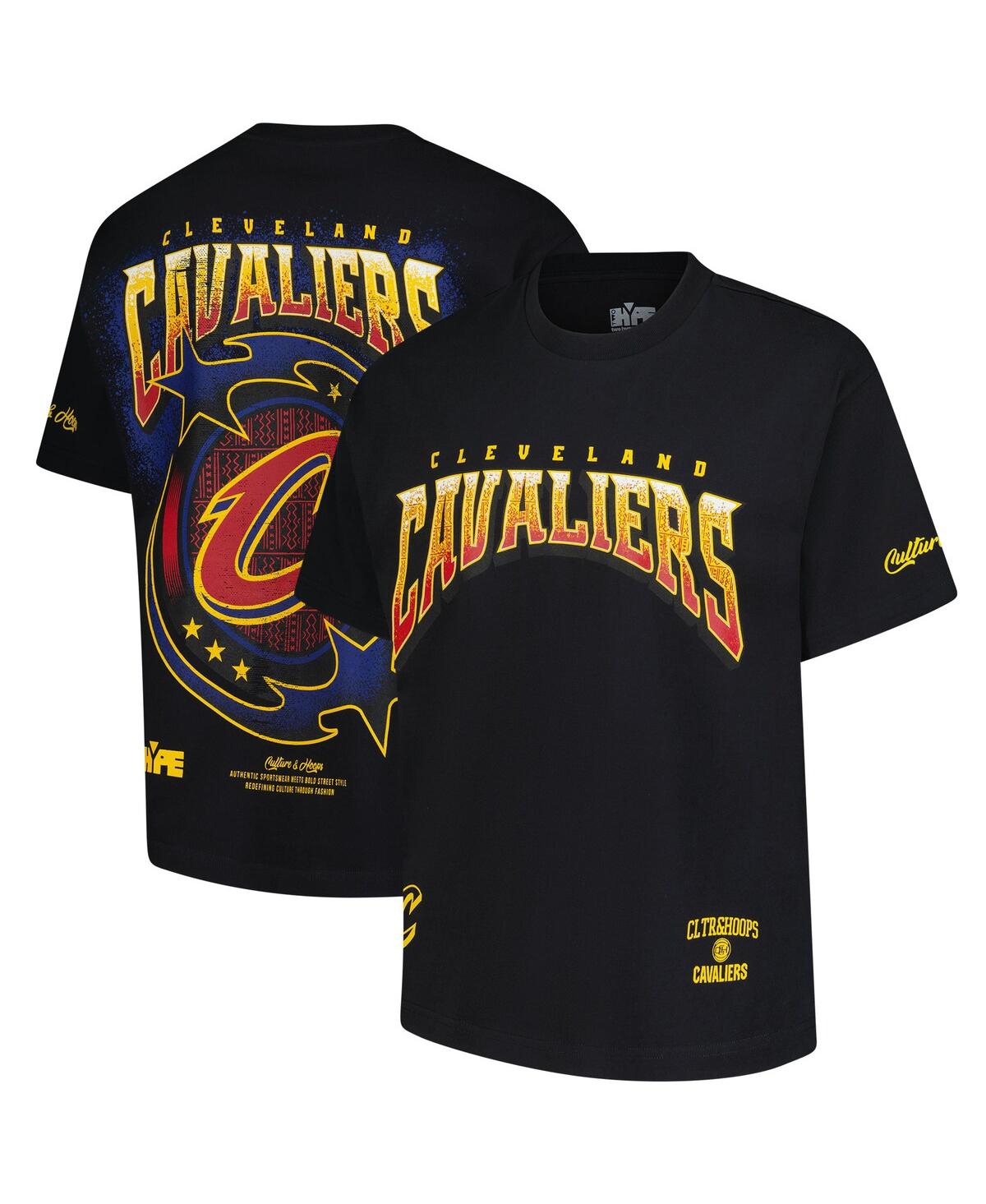 Men's Black Cleveland Cavaliers Drip Dime Collection Premium T-Shirt - Black