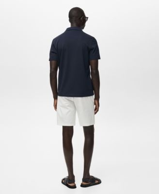 Men's Straight Cotton 10" Bermuda Shorts