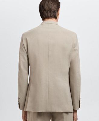 Men's Monaco Double-Breasted Slim-Fit Suit Blazer