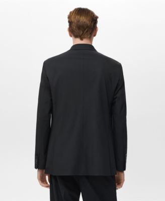 Men's Boston Regular-Fit Double-Breasted Suit Blazer
