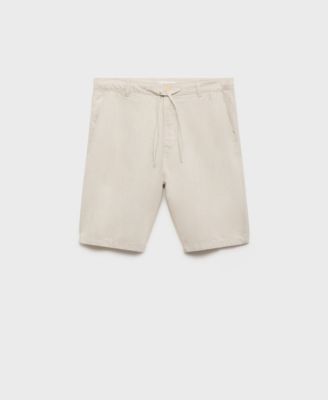Men's Linen 9.5" Bermuda Shorts