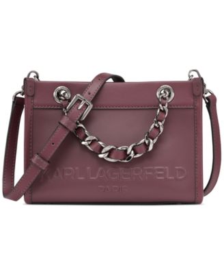 KARL LAGERFELD PARIS - Savoie Small Leather Crossbody