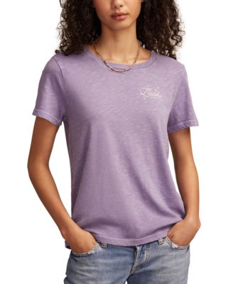Lucky Brand - Women's Lucky Charms Classic Crewneck Cotton T-Shirt